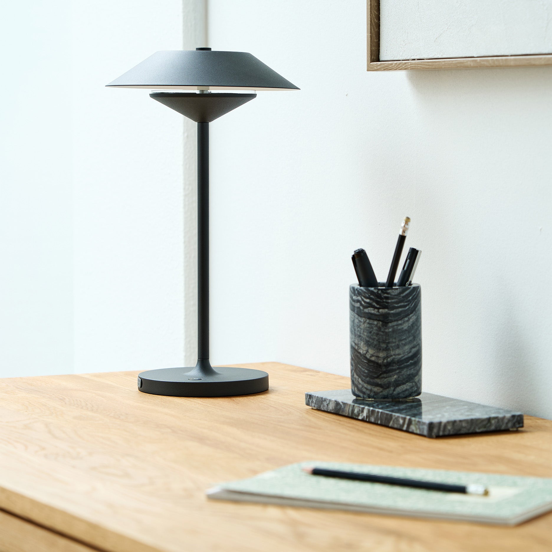 Marble II Zylinder Zahnbürstenbecher